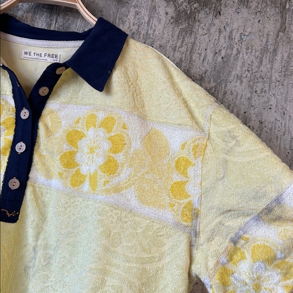 FREE PEOPLE Always Sunny Tee Size Small - Picture 7 of 15